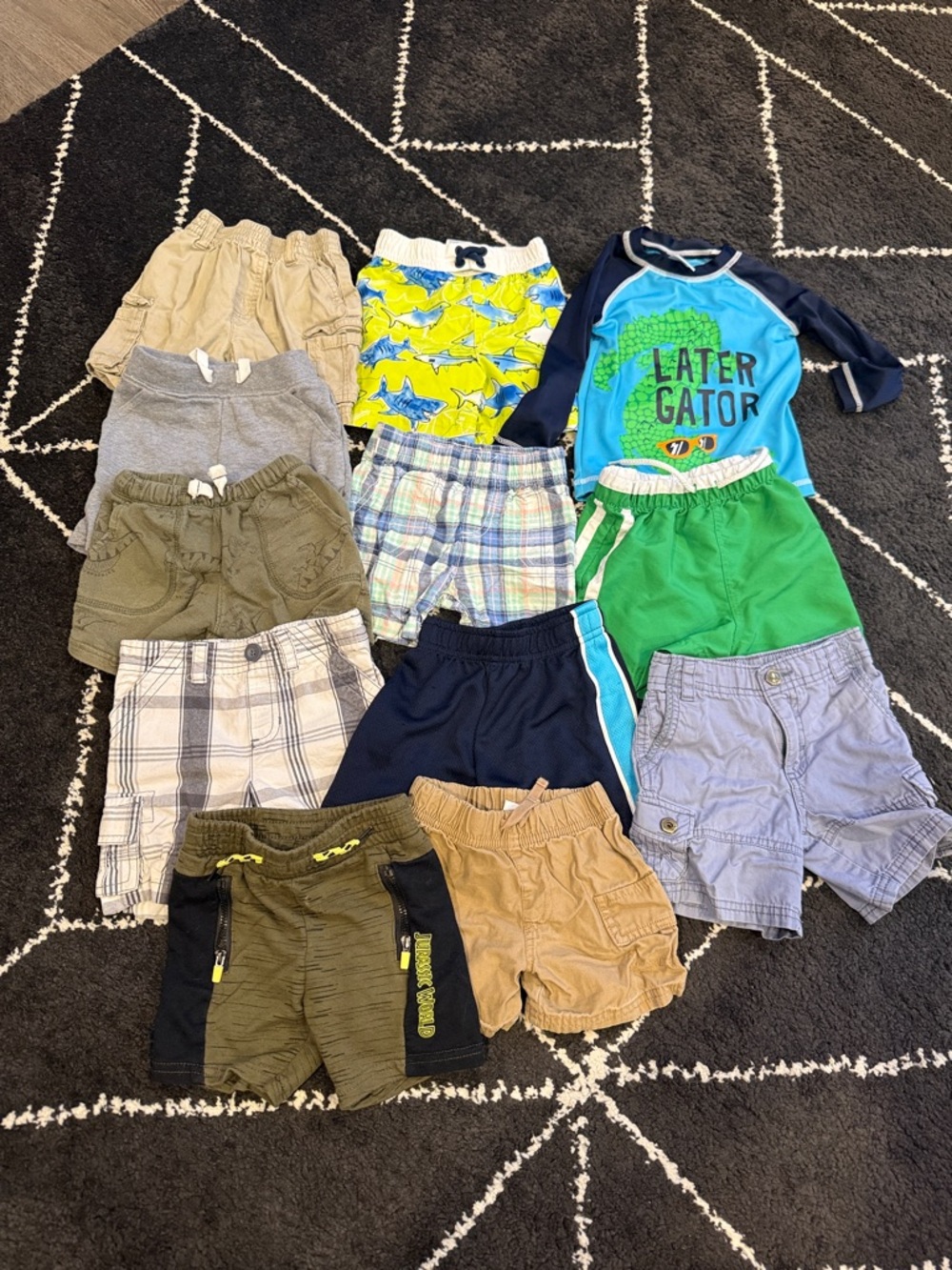 18 month boys shorts & swim trunks